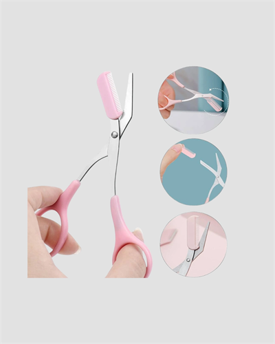 Taşınabilir Kaş ve Kirpik Düzenleme Makası – Ergonomik Tasarım Yeni Nesil