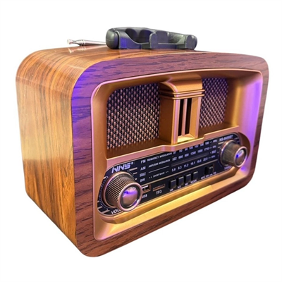 Taşınabilir Klasik Am/fm/sw  Retro Ev Radyo Usb İle Şarj Olabilen Retro Radyo Bx40