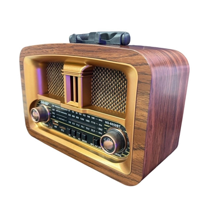 Taşınabilir Klasik Am/fm/sw  Retro Ev Radyo Usb İle Şarj Olabilen Retro Radyo Bx40