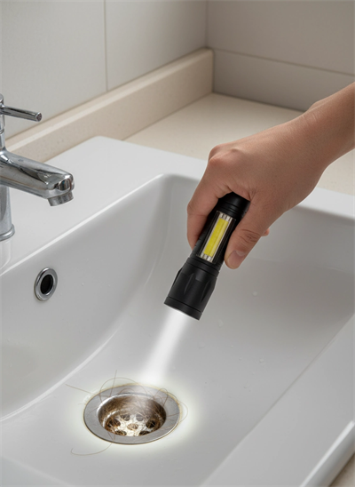 Taşınabilir LED El Feneri Su Geçirmez Kamp Yürüyüş Gece Kullanımı