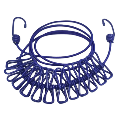 Taşınabilir Pratik Mandallı Çamaşır İpi