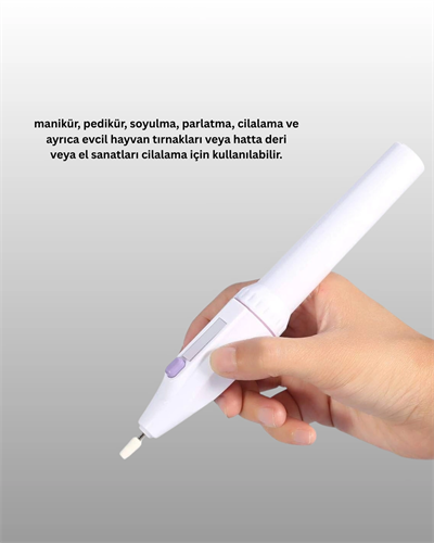 Taşınabilir Profesyonel Elektrikli Tırnak Matkap Seti – Sessiz, Güçlü ve Dayanıklı