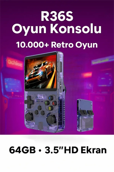 Taşınabilir Retro Oyun Konsolu - 3.5