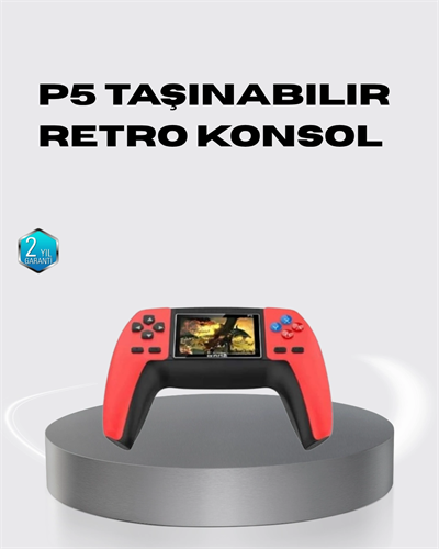 Taşınabilir Retro Oyun Konsolu – 520 Efsane Oyun Tek Cihazda