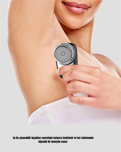 Taşınabilir Şarjlı Mini Tıraş Makinesi – Hassas Kesim, Hızlı Şarj, Kolay Temizlik