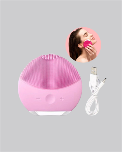 Taşınabilir Silikon Masaj Aleti – Derin Temizlik, Yüz ve El Kullanımına Uygun