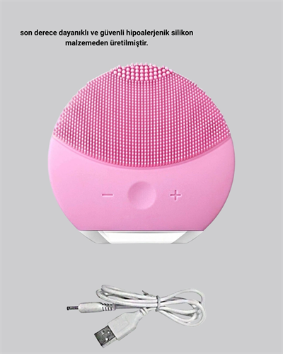 Taşınabilir Silikon Masaj Aleti – Derin Temizlik, Yüz ve El Kullanımına Uygun