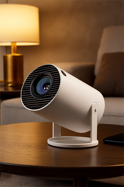 Taşınabilir Sinema Projektörü Pro Telefon Destekli Android 11 Akıllı Projeksiyon