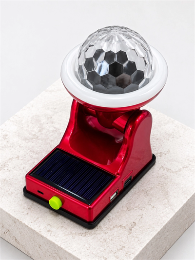 Taşınabilir Solar LED Parti Lambası USB Şarjlı Renkli Dekoratif Aydınlatma