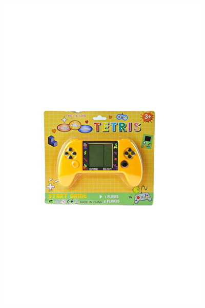 Taşınabilir Tetris Oyun Konsolu Renkli Retro Oyun Aleti Çocuklar İçin Eğlenceli Mini Konsol
