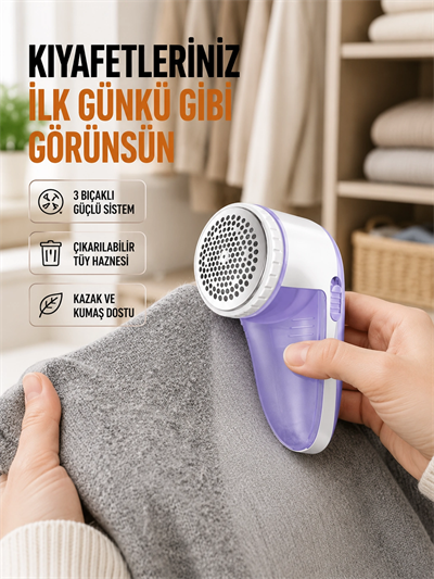 Taşınabilir Tiftik Temizleme Makinesi – Ergonomik Tasarım