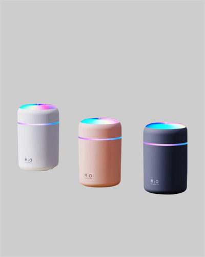 Taşınabilir USB Mini Nemlendirici – LED Aydınlatmalı, Çift Püskürtme Modu