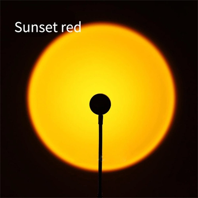 Taşınabilir USB Sunset Gün Batımı Ambiyans Işığı Lamba