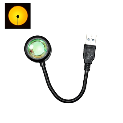 Taşınabilir Usb Sunset Lamba: Ev Ve Araba İçin Ambiyans Işığı