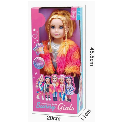 Tatlı Moda Oyuncak Bebeği 40 cm