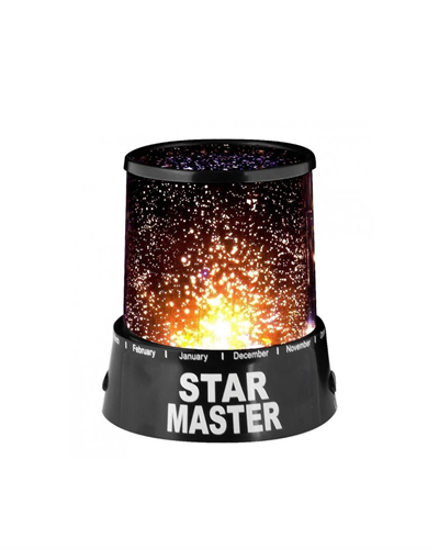 Tavana Yıldız Yansıtan Projeksiyon Gece Lambası USB Çalışan