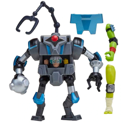 Teenage Mutant Ninja Turtles Mutations Mix N Match Bishop in Mech Figürü