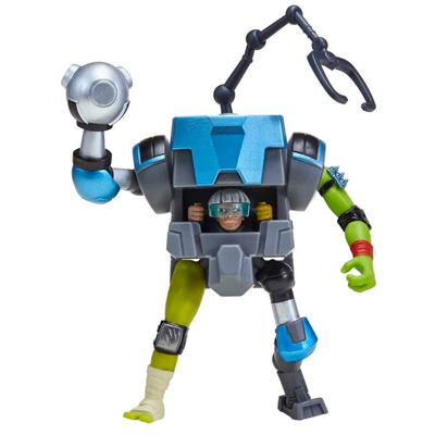 Teenage Mutant Ninja Turtles Mutations Mix N Match Bishop in Mech Figürü