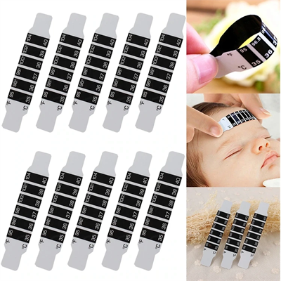 Tek Kullanımlık Ateş Ölçer Şerit Derece - Pratik Bükülebilir Vücut Termometresi 1 Adet BX-316783