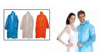 Tek Kullanımlık Çıtçıtlı Yağmurluk (3936)