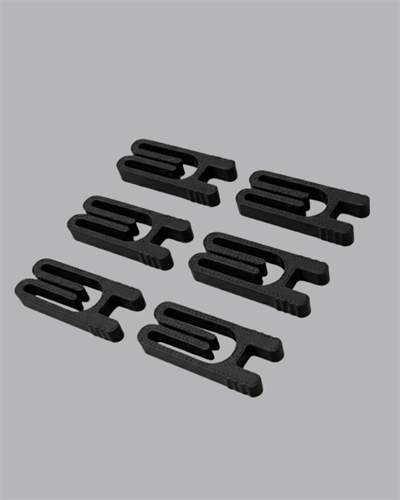 Tekrar Kullanılabilir Poşet Mandalı Siyah 6’lı Set