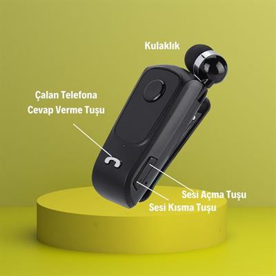 Telefon Bağlantılı Makaralı Kulaklıklı Bluetooth Kulaklık (3936)