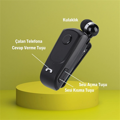 Telefon Bağlantılı Makaralı Kulaklıklı Bluetooth Kulaklık Bx40