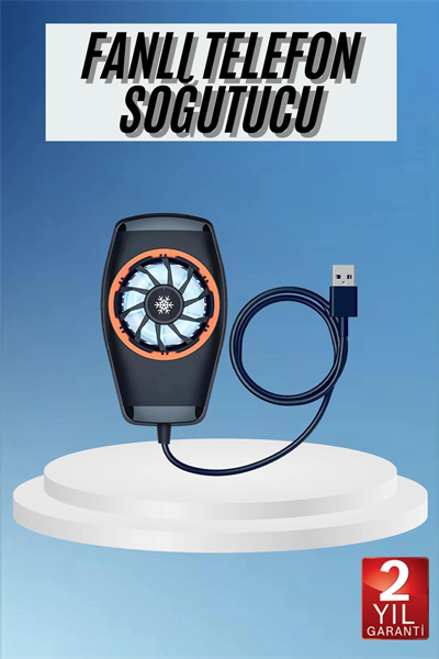 Telefon Soğutucu Fan Güçlü Motor Radyatör Cep Telefon Soğutma