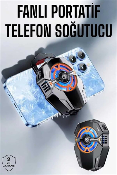 Telefon Soğutucu Fanlı Güçlü Motor Radyotör Soğutucu