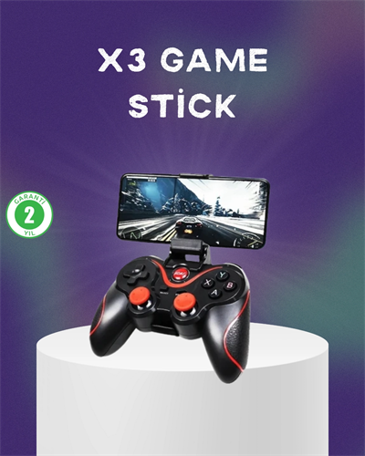 Telefon, Tablet ve PC İçin Çok Fonksiyonlu Bluetooth Gamepad