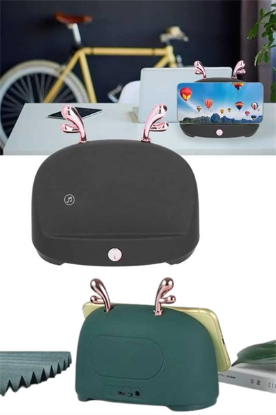 Telefon Tutucu Bluetooth Hoparlör Geyikli Renkli Uzun Ömürlü