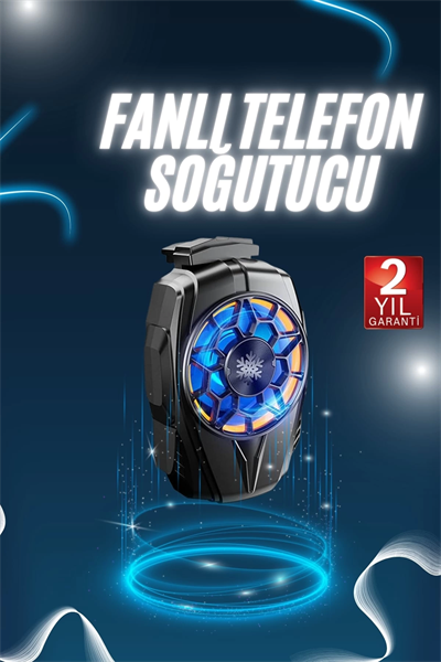 Telefonu Soğutma Fanı Radyatör Mobil Cihazlara Uyumlu Soğutucu
