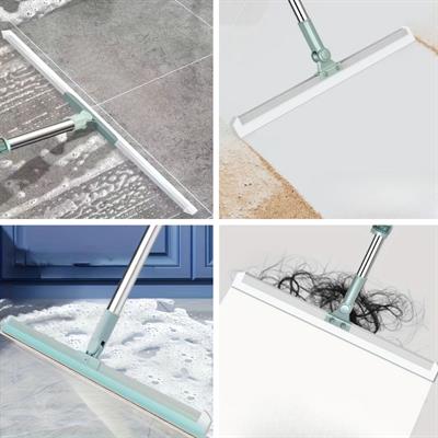 Teleskopik Oynar Başlıklı Cam,Zemin Silme Aparatı Çekçek (3936)