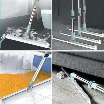 Teleskopik Oynar Başlıklı Cam,Zemin Silme Aparatı Çekçek (3936)