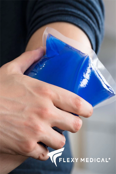 Termojel Sıcak Soğuk Kompres Jel Buz Paketi, 5 Adet Soğutucu Jel Isıtıcı Jel Kompres 13cmx13cm