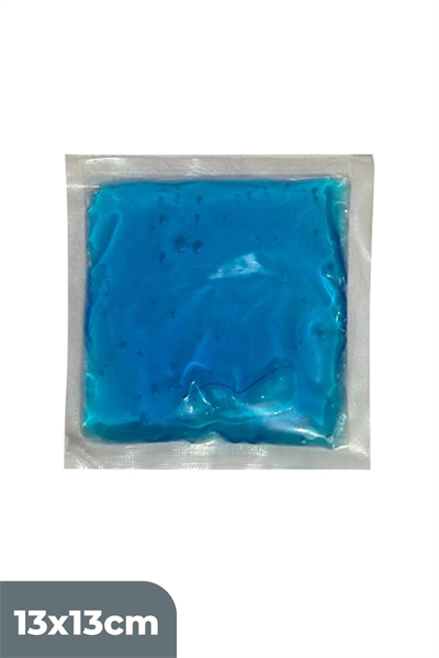 Termojel Sıcak Soğuk Kompres Jel Buz Paketi, 5 Adet Soğutucu Jel Isıtıcı Jel Kompres 13cmx13cm