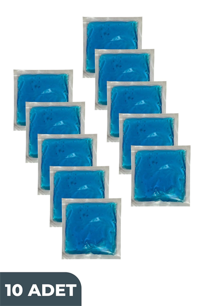 Termojel Soğuk Sıcak Kompres Jel, Ağrı, Şişkinlik, Soğutucu Jel, Isıtıcı Termo Jel 13cmx13cm 10 Adt
