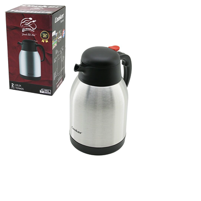 Termos 2lt 304 Çelik Termos Inox Serisi 12 Saat Sıcak 24 Saat Soğuk Çift Contalı Kapak