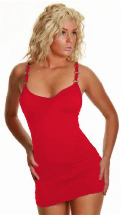 Terry Pau TP060822 Metal Askılı Seksi Elbise