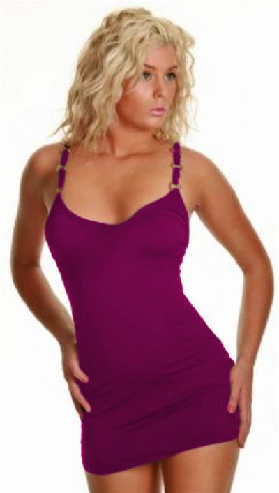 Terry Pau TP060822 Metal Askılı Seksi Elbise