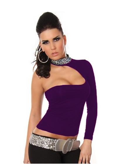 Terry Pau TP101432 Pul Payet Aksesuarlı Bluz