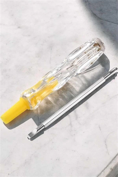 Test Cihazı Kontrol Kalemi Çift Başlıklı Şeffaf Elektrik Testi