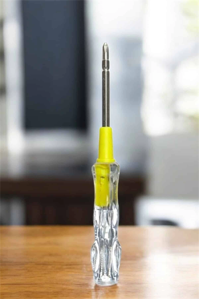 Test Cihazı Kontrol Kalemi Çift Başlıklı Şeffaf Elektrik Testi