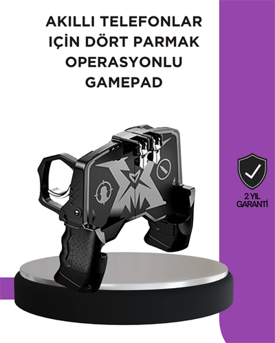 Tetikli Mobil Gamepad Ergonomik Kavramalı Oyun Aparatı