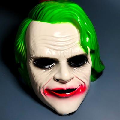 The Dark Knight Joker Maskesi Yeşil (3936)