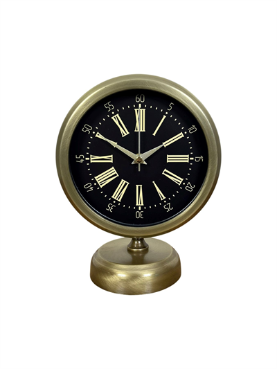 Time Art 25 x 20 Eskitme Metal Masa Saati