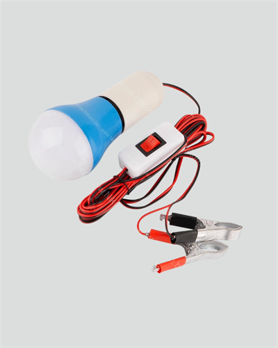 Timsah Kıskaçlı 12V LED Ampul Kamp ve Acil Durum Lambası