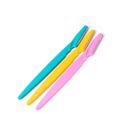 Tinkle Kaş Usturası 3lü Set - Mükemmel Kaşlar İçin Hassas ve Etkili Aracınız