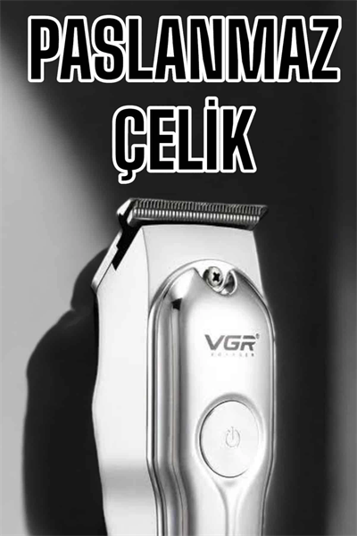 Tıraş Makinesi Güçlü Motor Şarjlı Uzun Pil Ömürlü