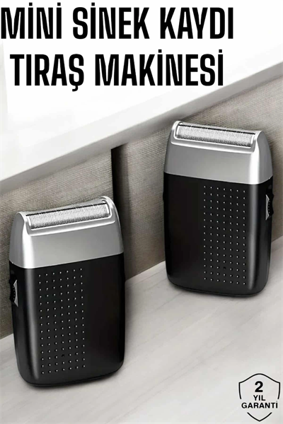 Tıraş Makinesi Mini Sinek Kaydı Şarjlı Taşınabilir Paslanmaz Çelik